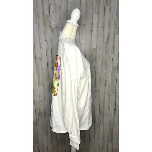 NWT Clemson Tigers Yellow Lab Long Sleeve White Unisex‎ T-Shirt Size XL - Picture 3 of 5